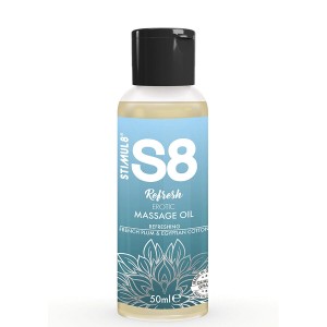 STIMUL8 - S8 REFRESH HUILE DE MASSAGE ÃROTIQUE AU COTON 50 ML